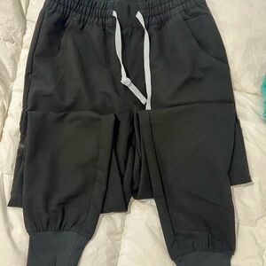 Figs Kids Black Jogger Sweatpants